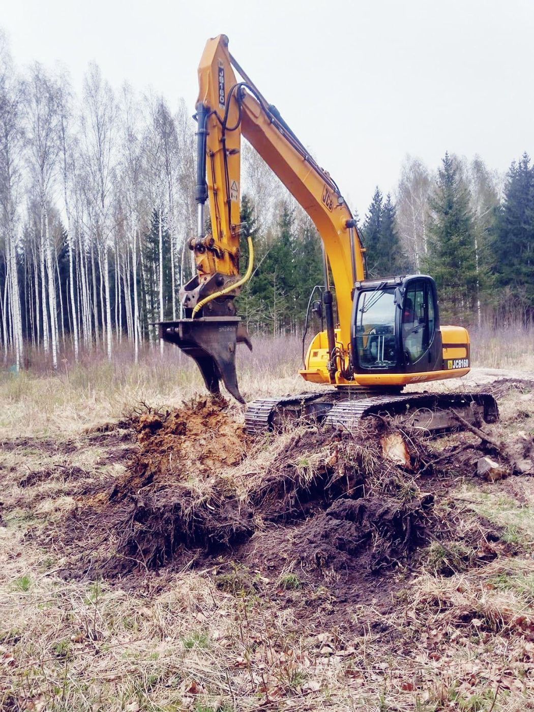 Ekskavatora pakalpojumi