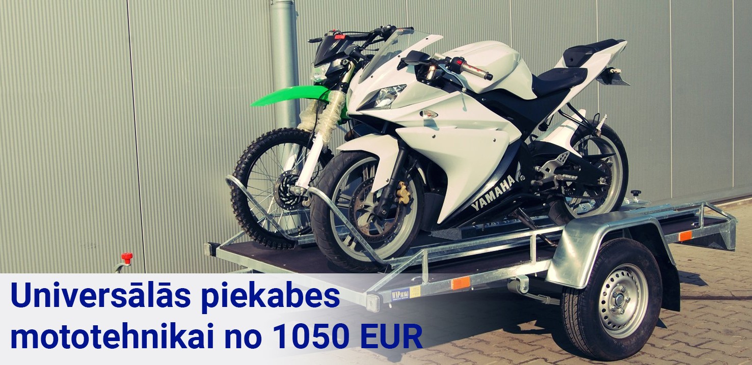 Universālas piekabes mototehnikai