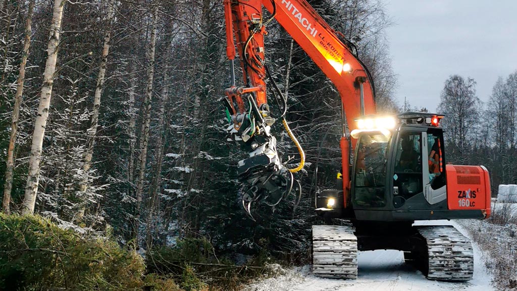 Ekskavatora pakalpojumi