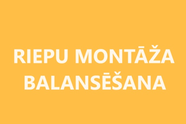 RIepu montāža